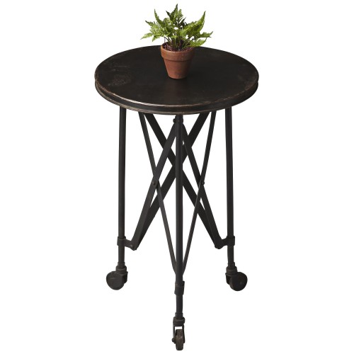 Metalworks Industrial Accent Table