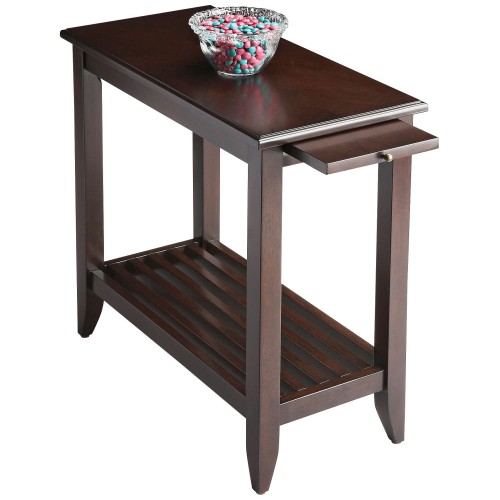 Butler Loft Merlot Chairside Table