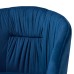 Baxton Studio Ballard Navy Velvet Fabric Dining Chair