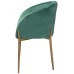 Baxton Studio Ballard Green Velvet Fabric Dining Chair