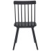 Zuo Ashley Black Wood Dining Chair