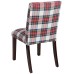 Main Street Stewart Dress Multi-Color Fabric Dining Chair