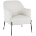 Daniella Cream Fabric Accent Chair