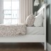 HEMNES Bed frame, white stain/Luröy, Queen - IKEA